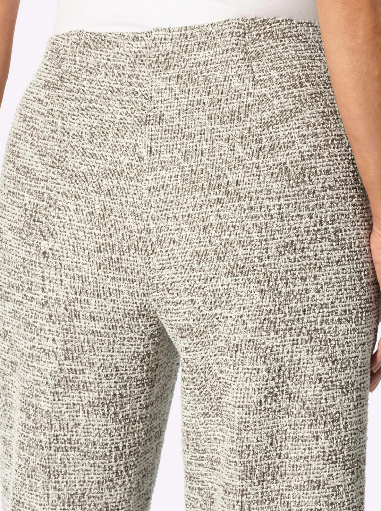 Marlene-Hose in Bouclé-Qualität
