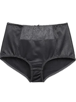 Miederslip mit Spitzeneinsatz vorne