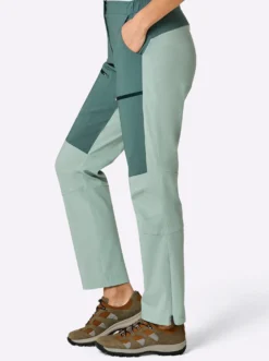 Outdoorhose mit Reißverschluss am Saum