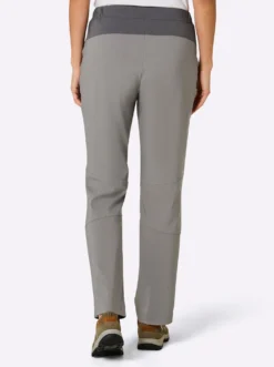 Outdoorhose mit Reißverschluss am Saum