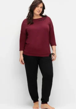 Oversize-Shirt mit Wordingprint