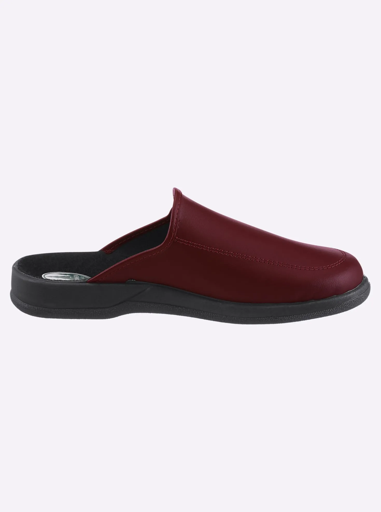 Pantoffel aus Leder