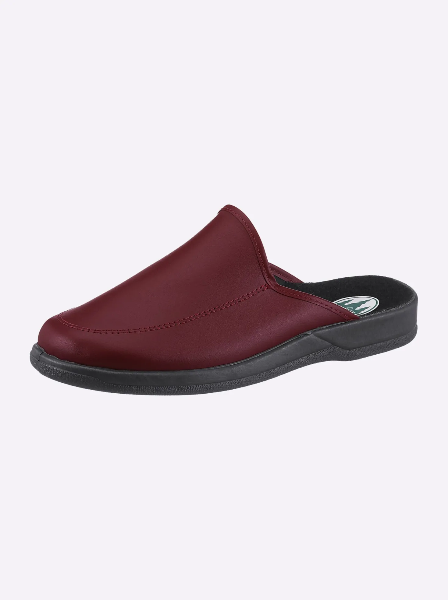 Pantoffel aus Leder