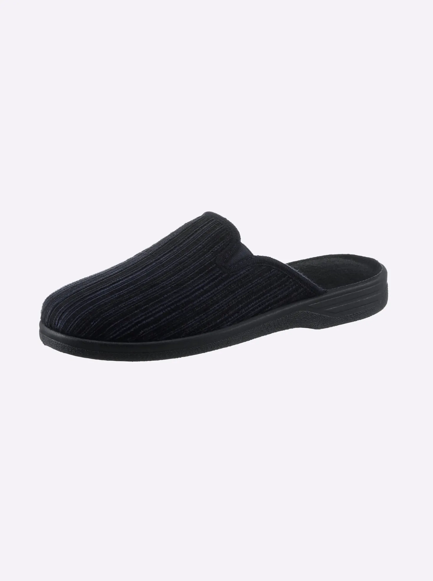 Pantoffel in Cord-Qualität