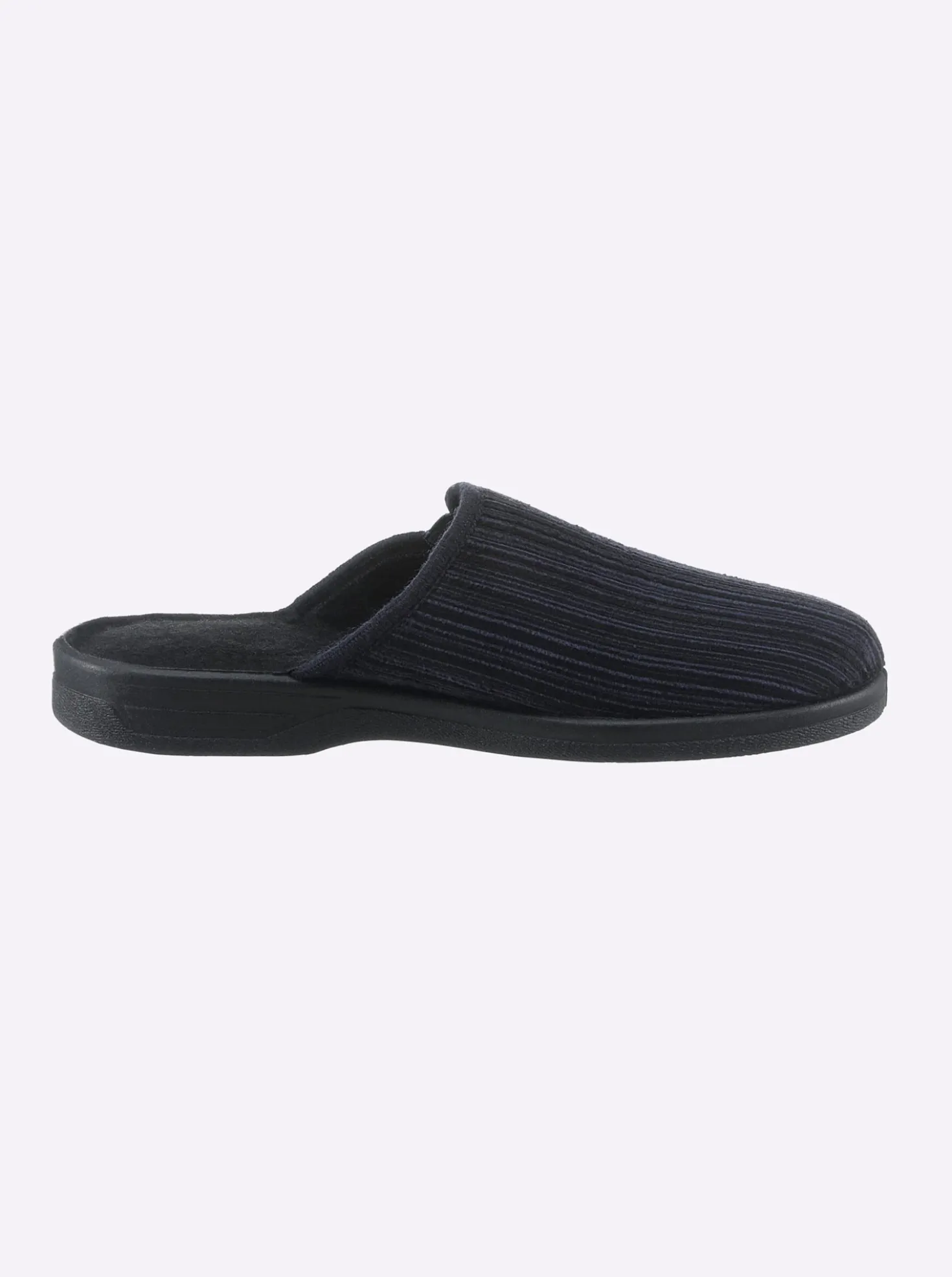 Pantoffel in Cord-Qualität