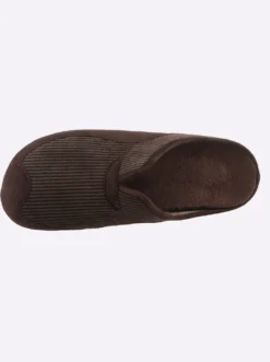 Pantoffel in Cord-Qualität