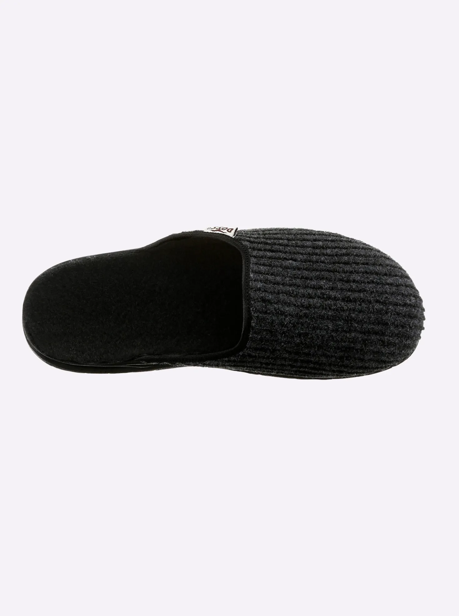 Pantoffel in Cord-Qualität
