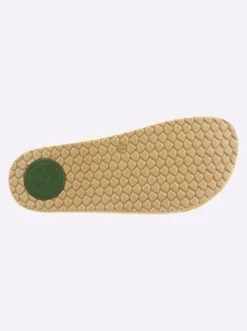 Pantoffel mit Memory-Fußbett