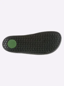 Pantoffel mit Memory-Fußbett
