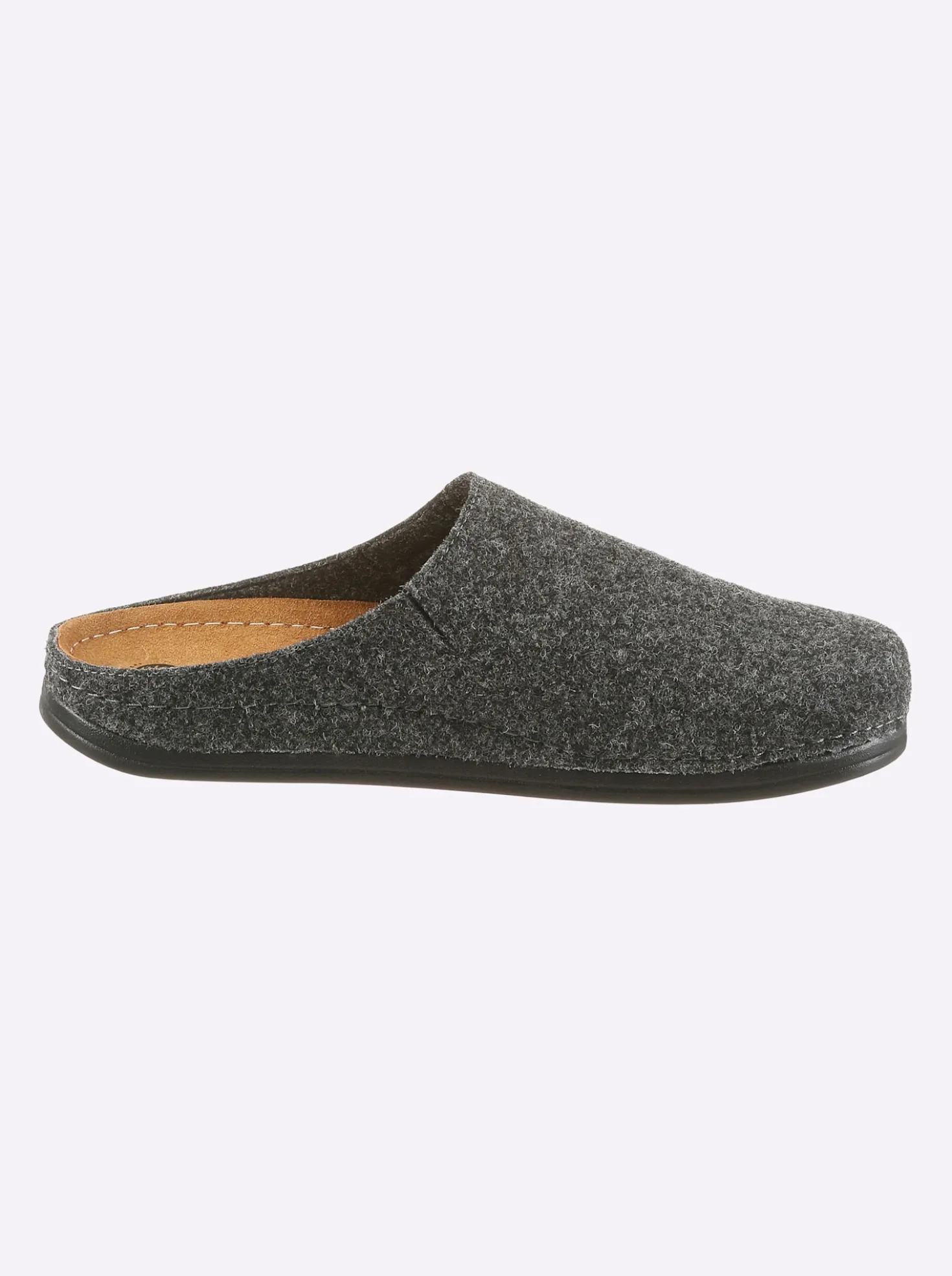 Pantoffel mit Memory-Fußbett