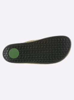 Pantoffel mit Memory-Fußbett