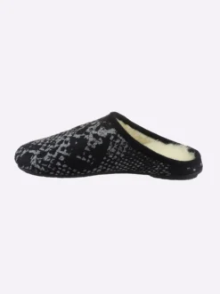 Pantoffel mit Reptil-Muster, wärmend