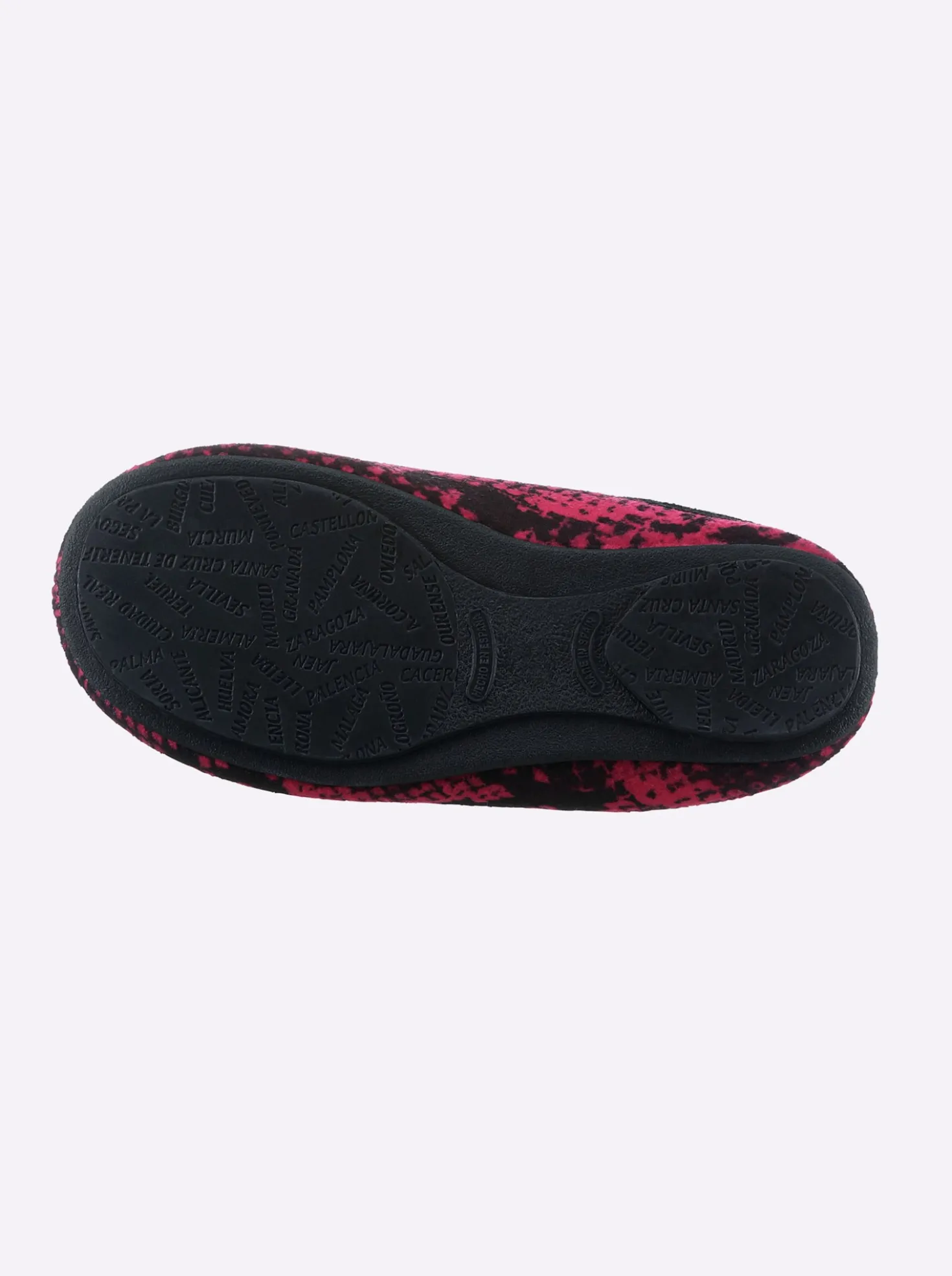 Pantoffel mit Reptil-Muster, wärmend