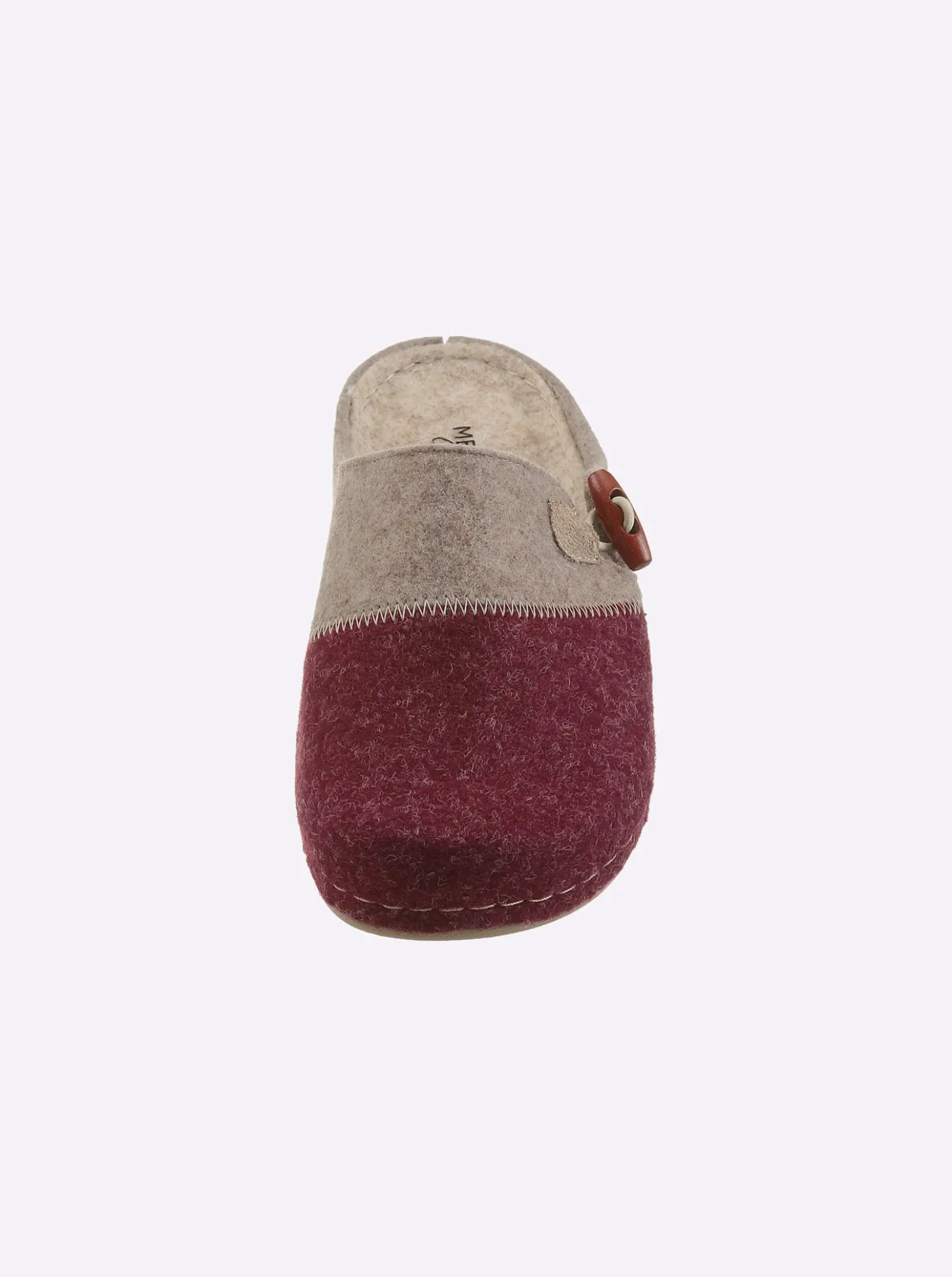Pantoffel mit Trittdämpfung