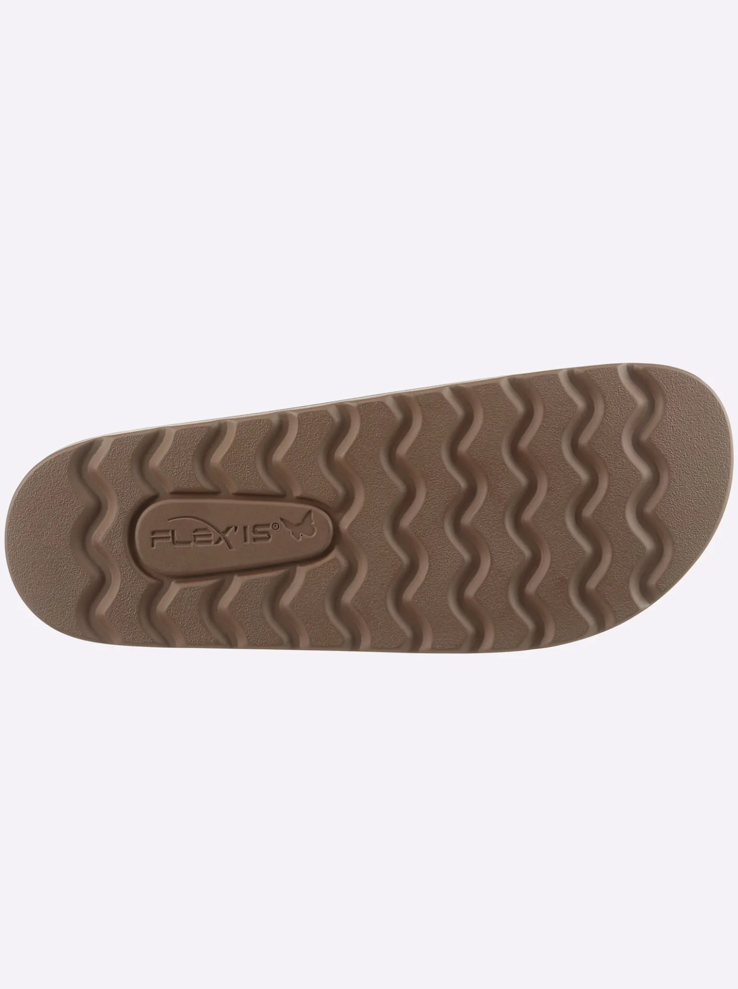 Pantolette mit gepolstertem Leder-Fußbett