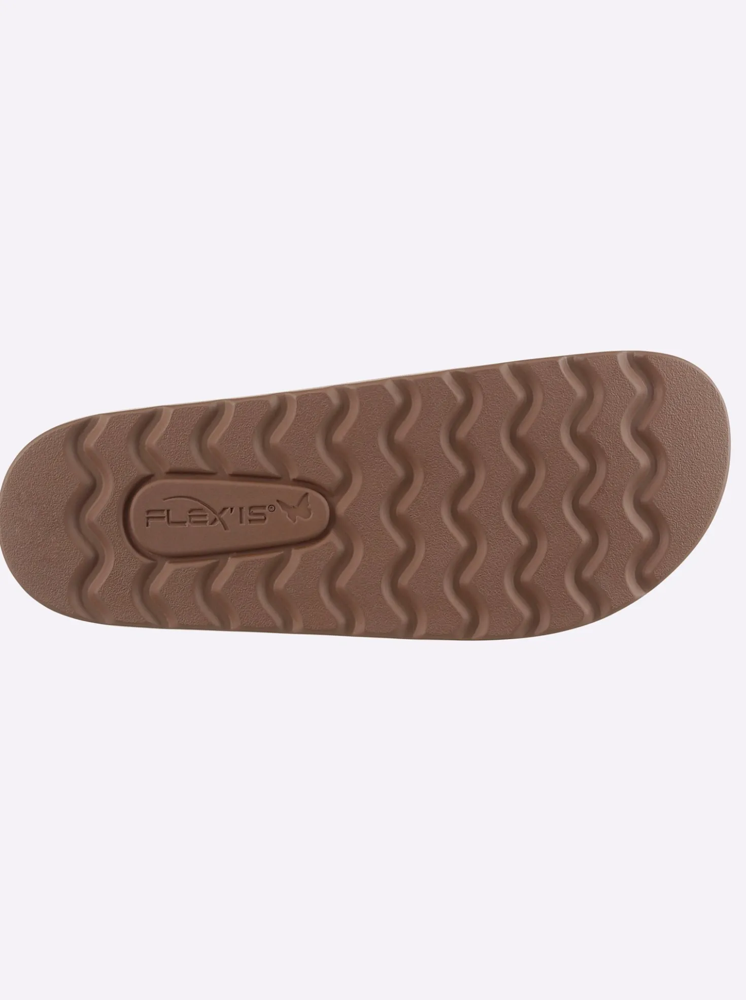 Pantolette mit gepolstertem Leder-Fußbett
