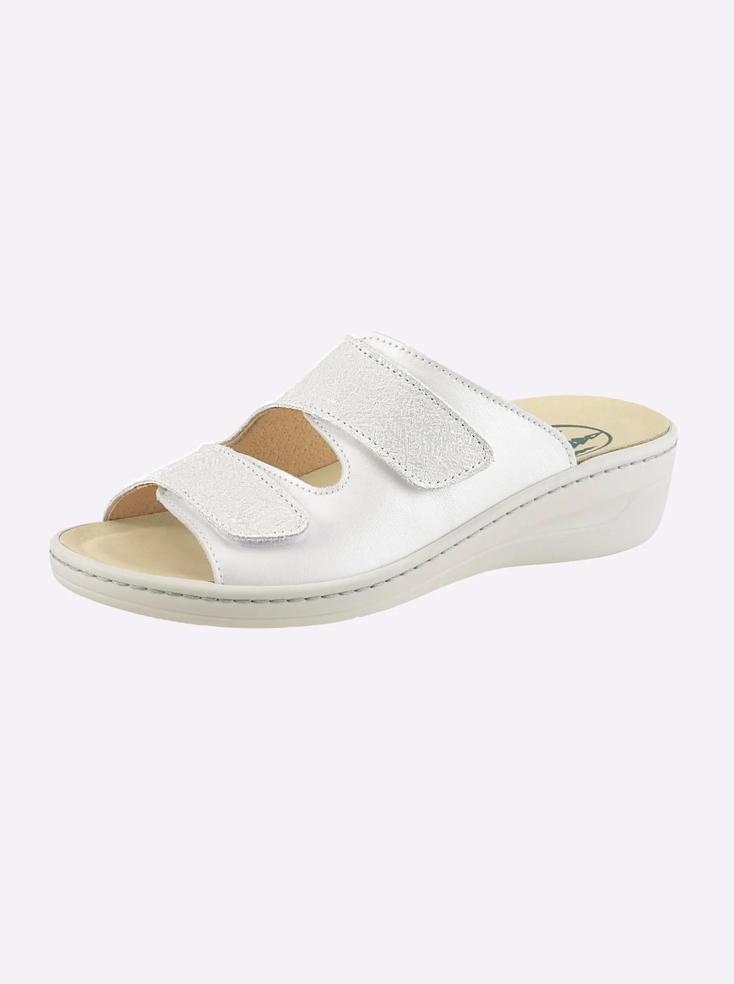 Pantolette mit Kork-Fußbett