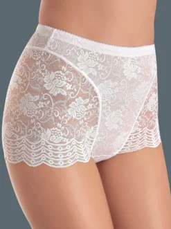 Panty mit Elastik-Spitze