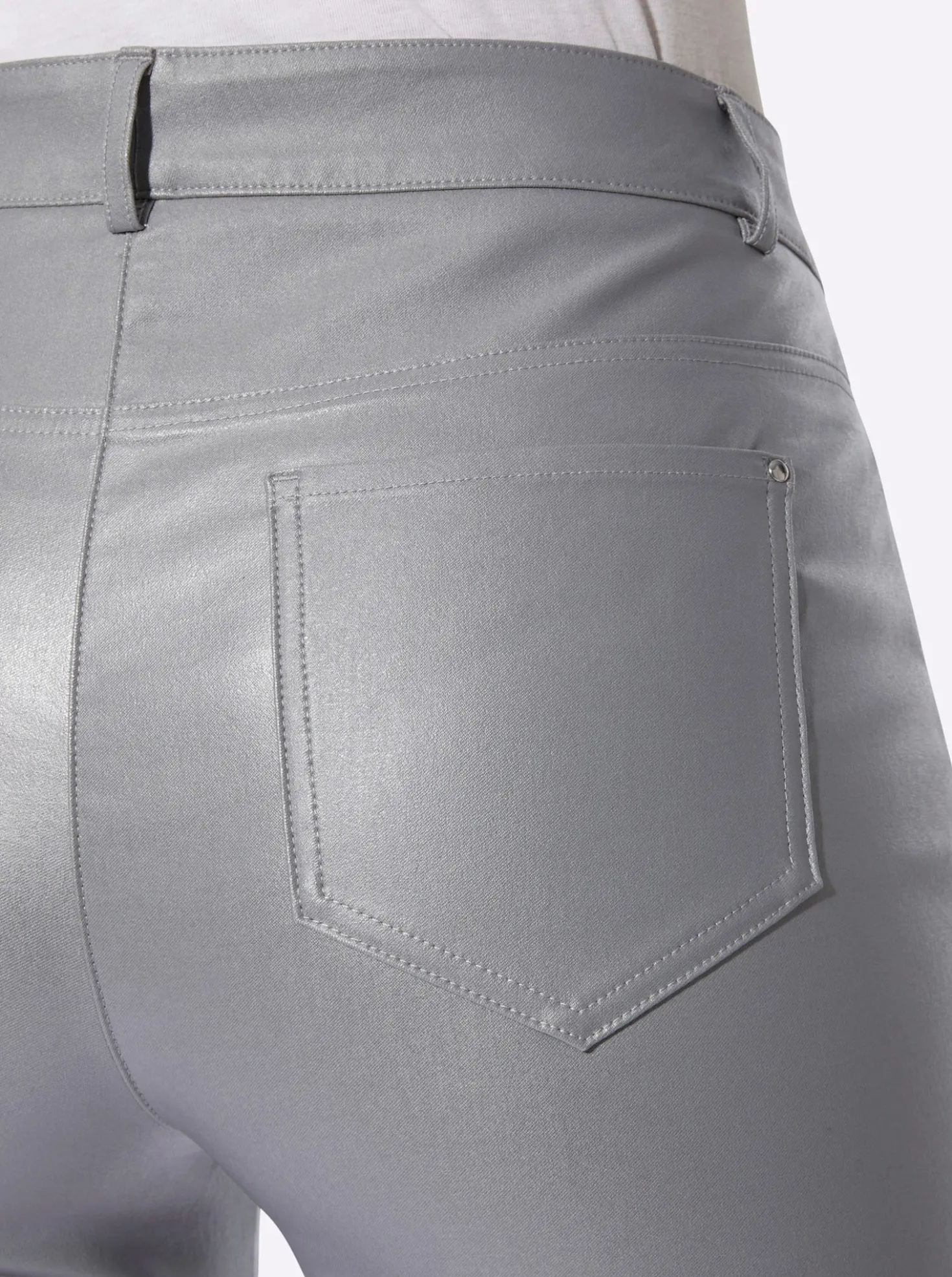 5-Pocket-Hose mit Beschichtung