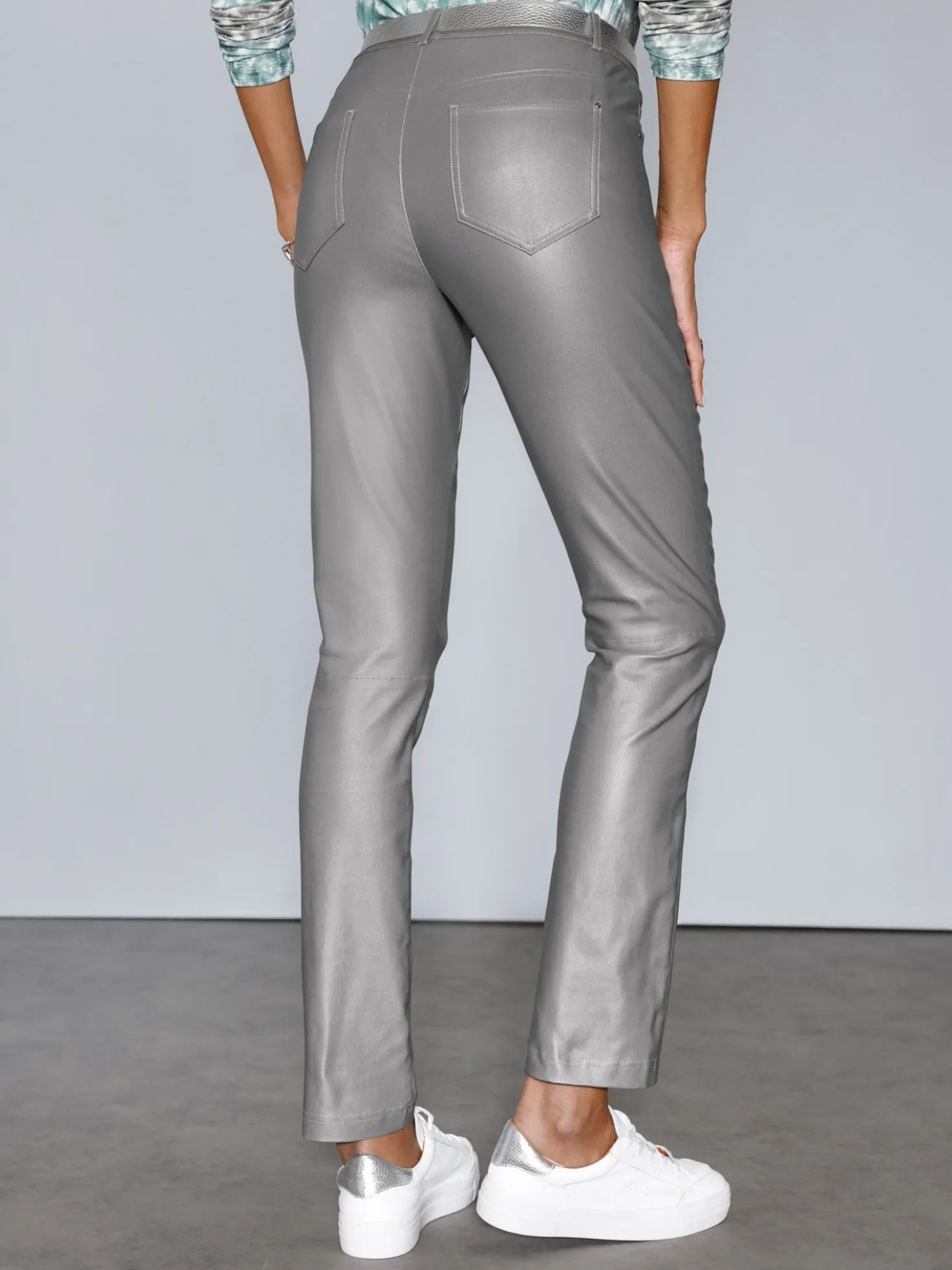 5-Pocket-Hose mit Beschichtung
