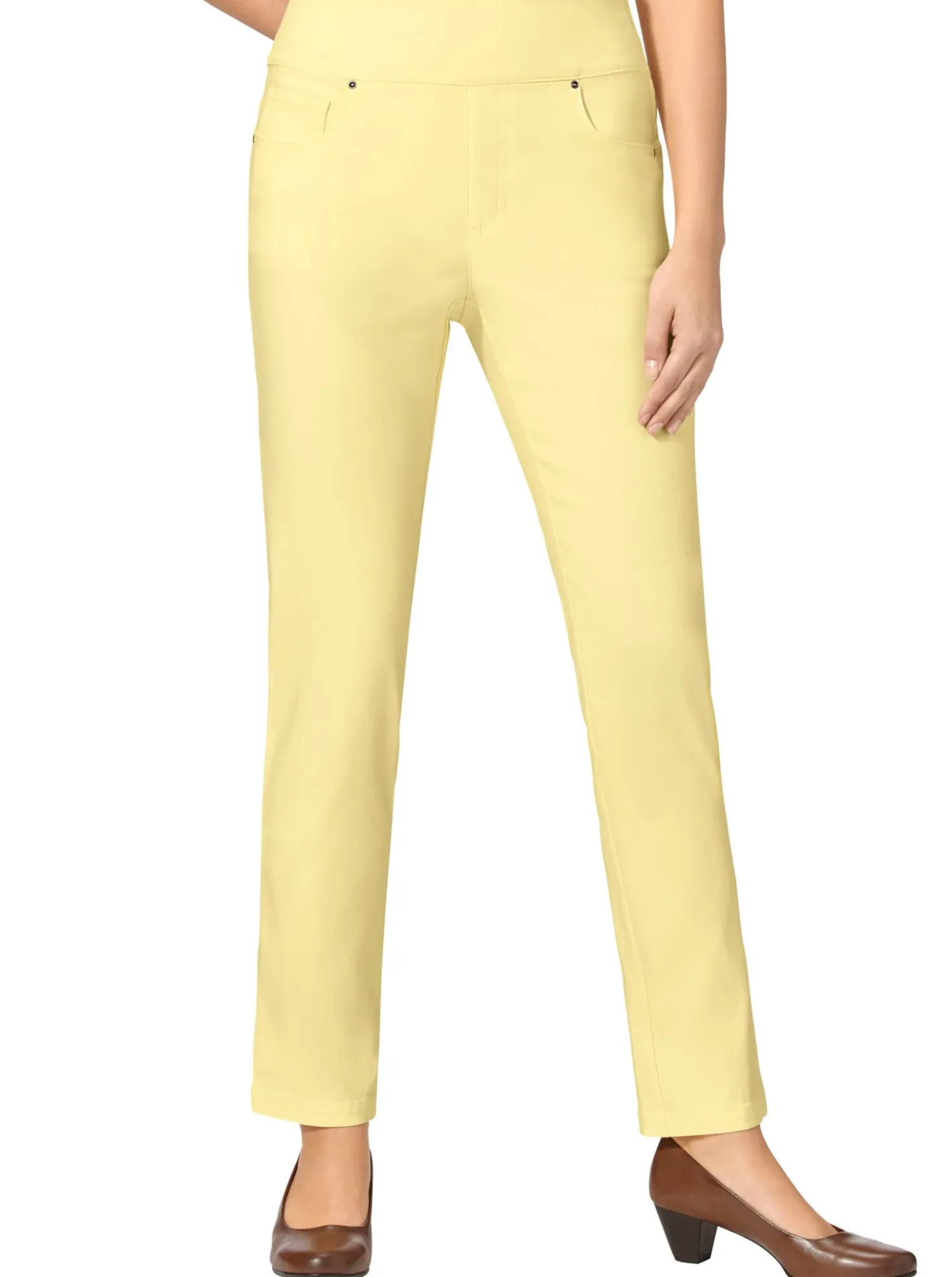 5-Pocket-Hose mit hohem Bund
