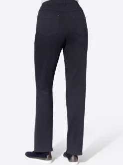 5-Pocket-Hose mit seitlichem Dehnbund