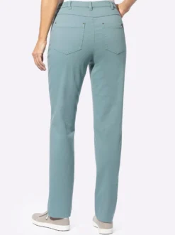 5-Pocket-Hose mit seitlichem Dehnbund