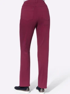 5-Pocket-Hose mit seitlichem Dehnbund