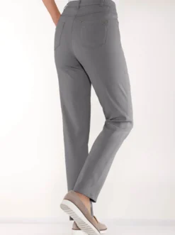 5-Pocket-Hose mit seitlichem Dehnbund