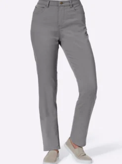 5-Pocket-Hose mit seitlichem Dehnbund