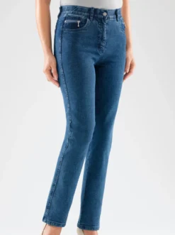 5-Pocket-Jeans gerade geschnitten