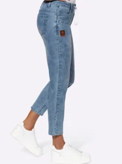 5-Pocket-Jeans in knöchellanger Schnittform