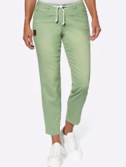 5-Pocket-Jeans in knöchellanger Schnittform