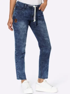 5-Pocket-Jeans in knöchellanger Schnittform