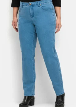 5-Pocket-Jeans in schmaler Beinform