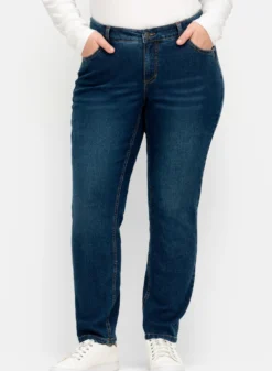 5-Pocket-Jeans in schmaler Form