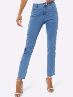 5-Pocket-Jeans mit Baumwolle