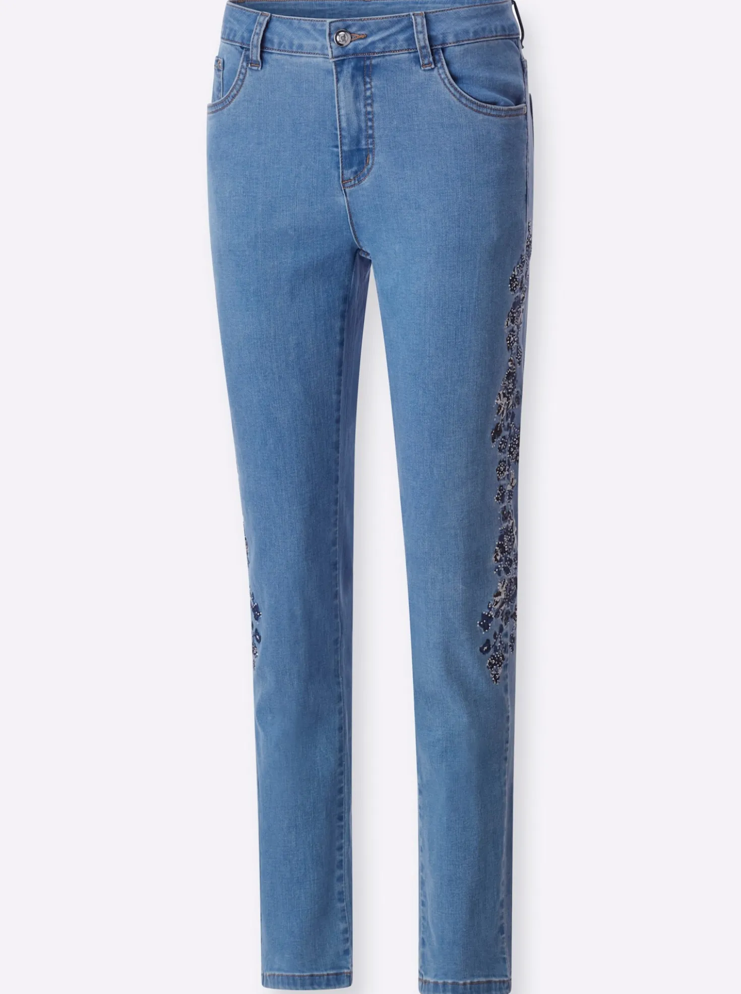 5-Pocket-Jeans mit Baumwolle