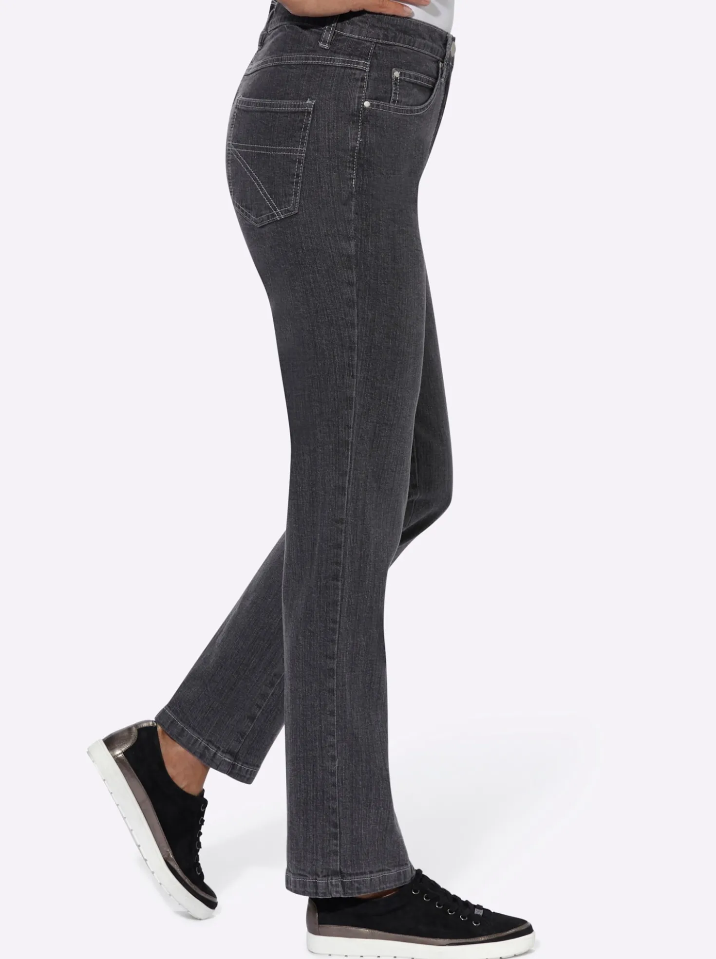 5-Pocket-Jeans mit Baumwoll-Stretch