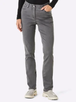 5-Pocket-Jeans mit Dehnbund