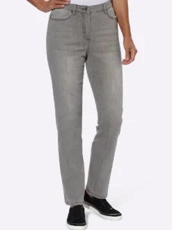 5-Pocket-Jeans mit Hell-Dunkel-Effekt