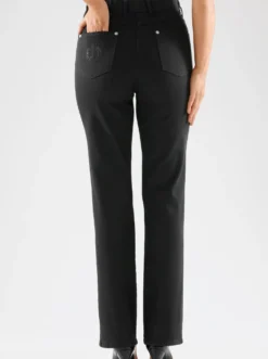 5-Pocket-Jeans mit innenliegendem Dehnbund