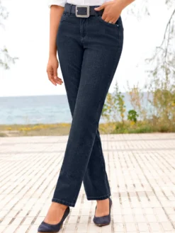 5-Pocket-Jeans mit lässig weiten Beinen