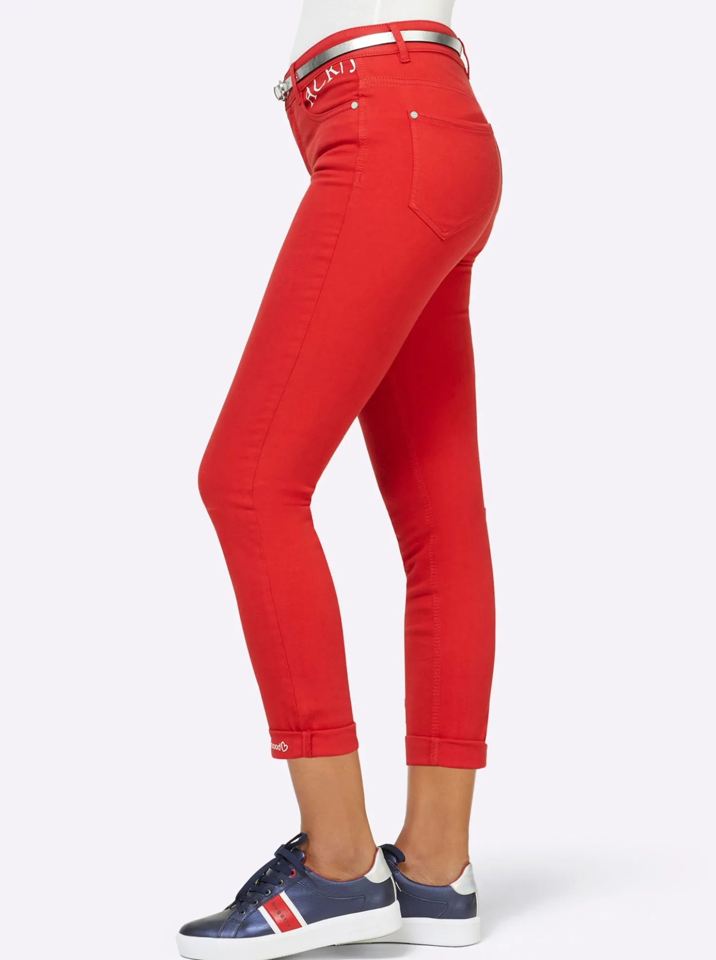 5-Pocket-Jeans mit Push-up-Effekt