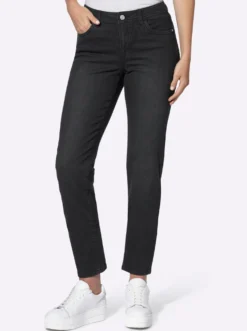 5-Pocket-Jeans mit schmalen Beinen
