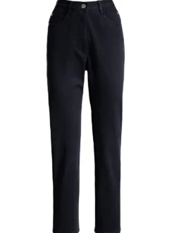 5-Pocket-Jeans mit seitlichem Dehnbund