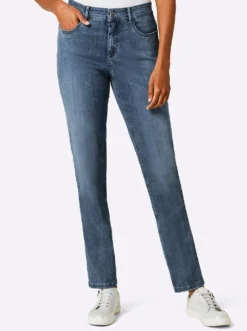 5-Pocket-Jeans mit Softtouch-Oberfläche