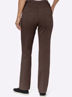 5-Pocket-Jeans mit Stickerei-Motiv
