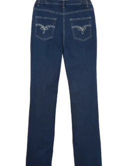 5-Pocket-Jeans mit Stickerei-Motiv