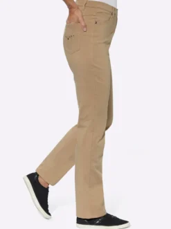 5-Pocket-Jeans mit Stickerei-Motiv